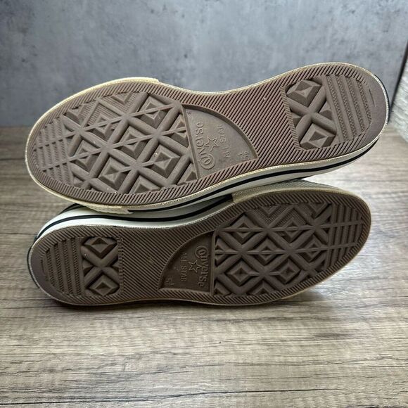 Converse~Women’s~One Star Olive & Orange Nubuck Suede Sneakers~Size 7.5 - Picture 7 of 8